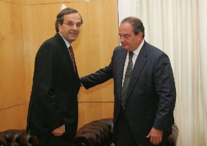 Τετ τετ Σαμαρά - Καραμανλή με φόντο τις πολιτικές εξελίξεις