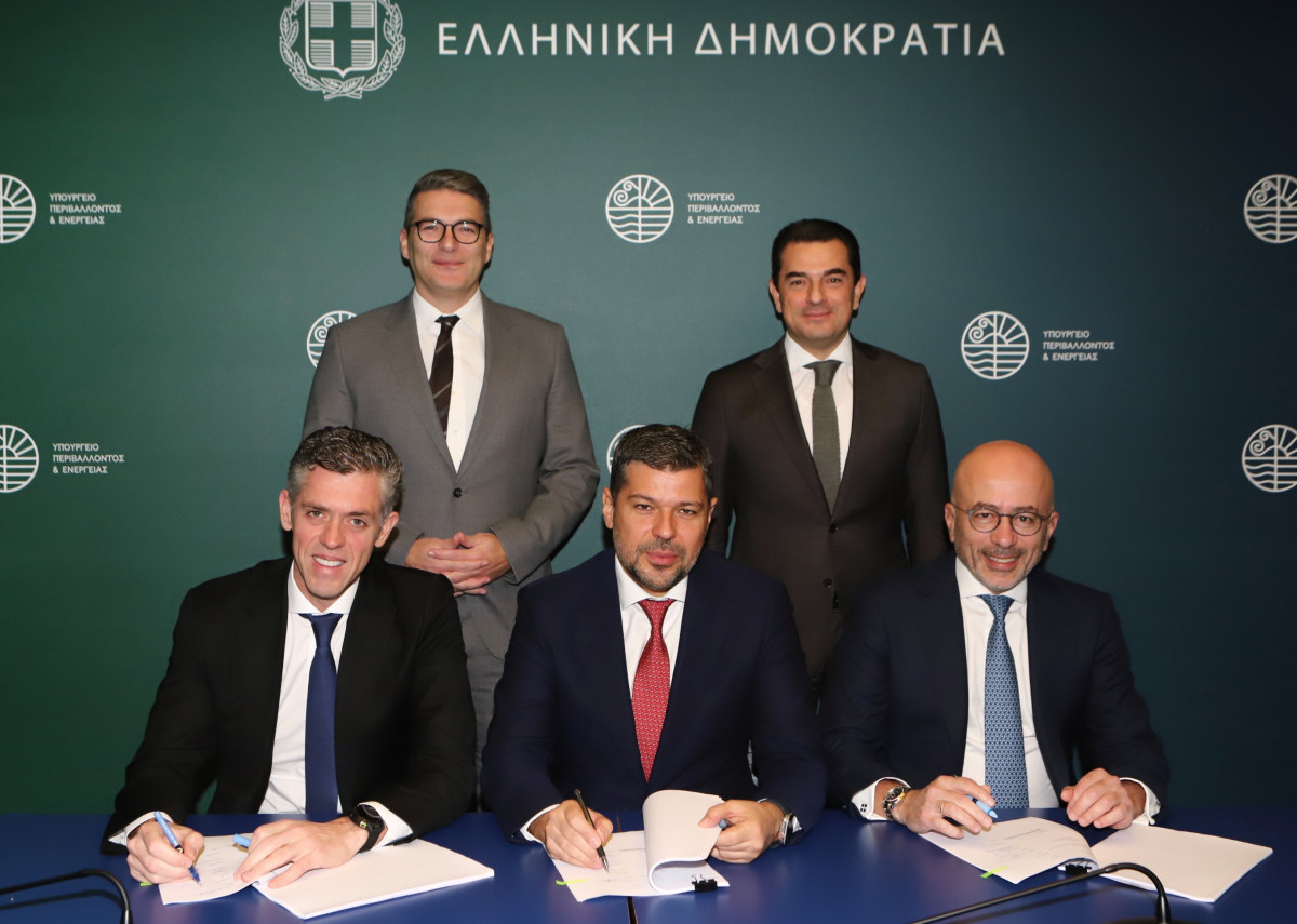 ΔΕΗ- ΔΕΠΑ- Κοπελούζος: Συμφωνία για εργοστάσιο παραγωγής ρεύματος