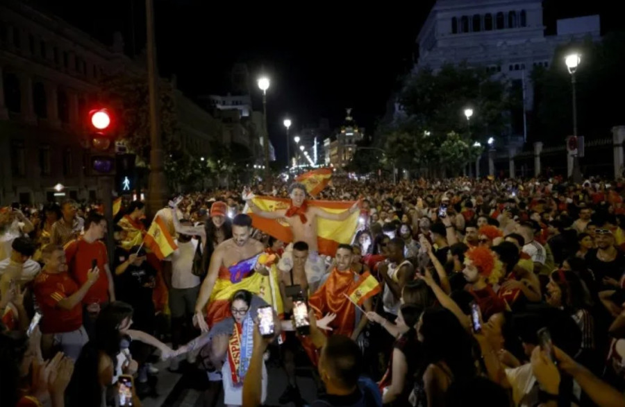«Τρέλα» στη Μαδρίτη για το δεύτερο αστέρι: Η Ισπανία γιορτάζει τον θρίαμβο στο Μουντιάλ
