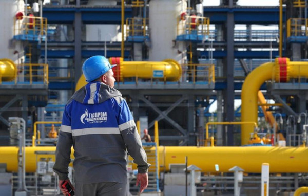 Gazprom: Σταθερές οι ροές φυσικού αερίου στην Ευρώπη μέσω Ουκρανίας