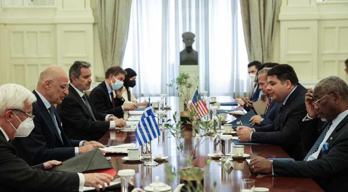 ΥΠΕΞ: Συνάντηση Δένδια με αντιπροσωπεία Αμερικανών βουλευτών