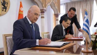 Υπεγράφη η Συμφωνία Θαλασσίων Μεταφορών Ελλάδας-Τυνησίας