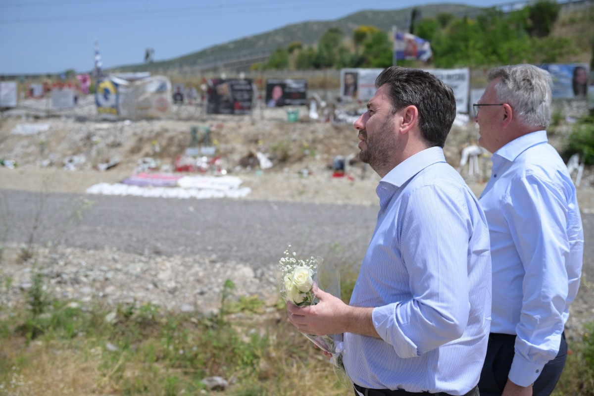 Ανδρουλάκης από Τέμπη: Θα δώσουμε αγώνα μέχρι τέλους για δικαιοσύνη