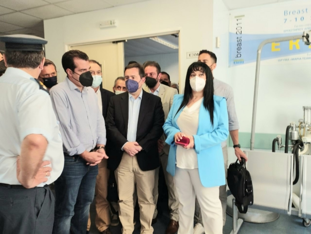 Στη Χίο ο Θάνος Πλεύρης- Σειρά επισκέψεων και συναντήσεων