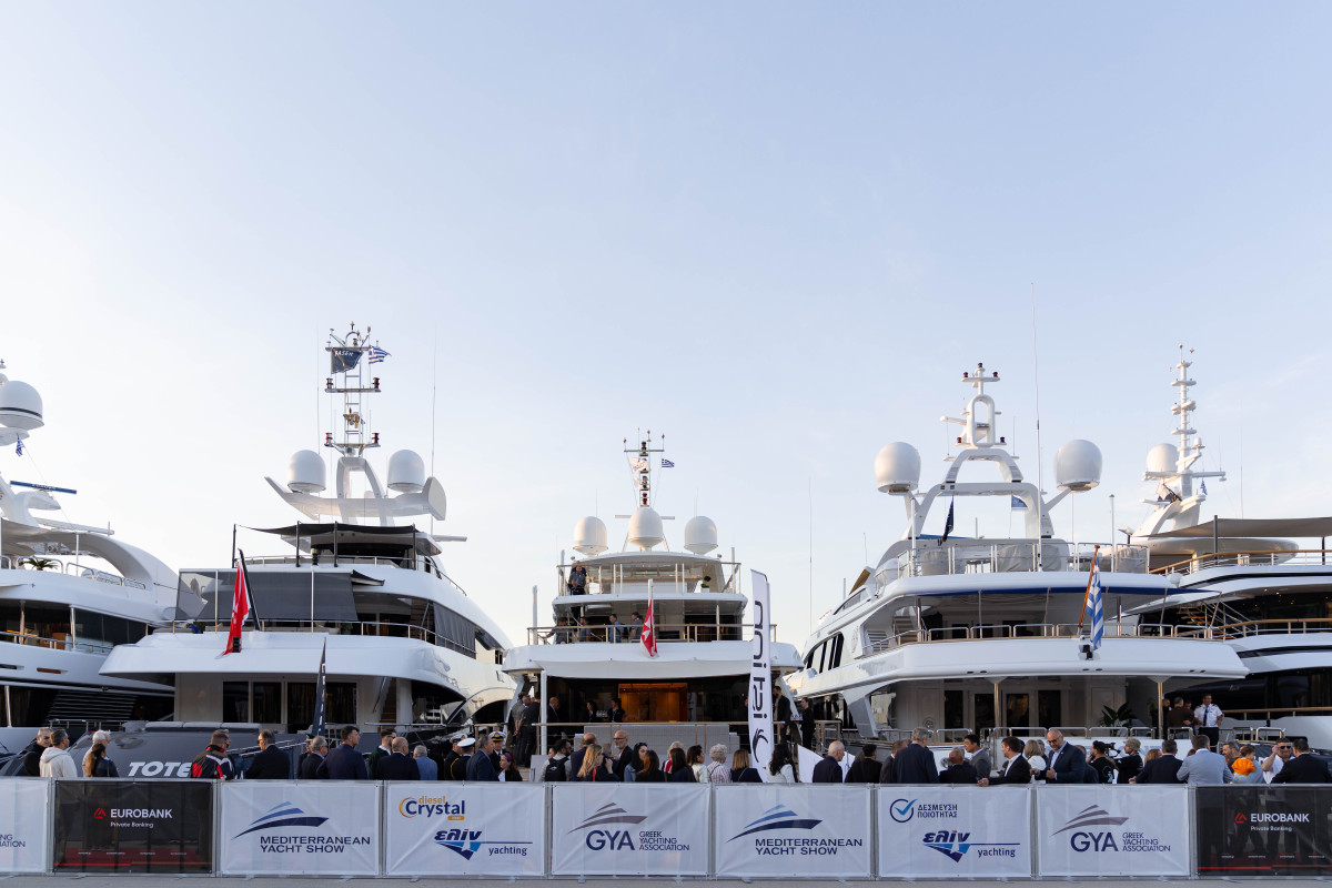 Η ελίν Platinum Χορηγός στο 10ο Mediterranean Yacht Show
