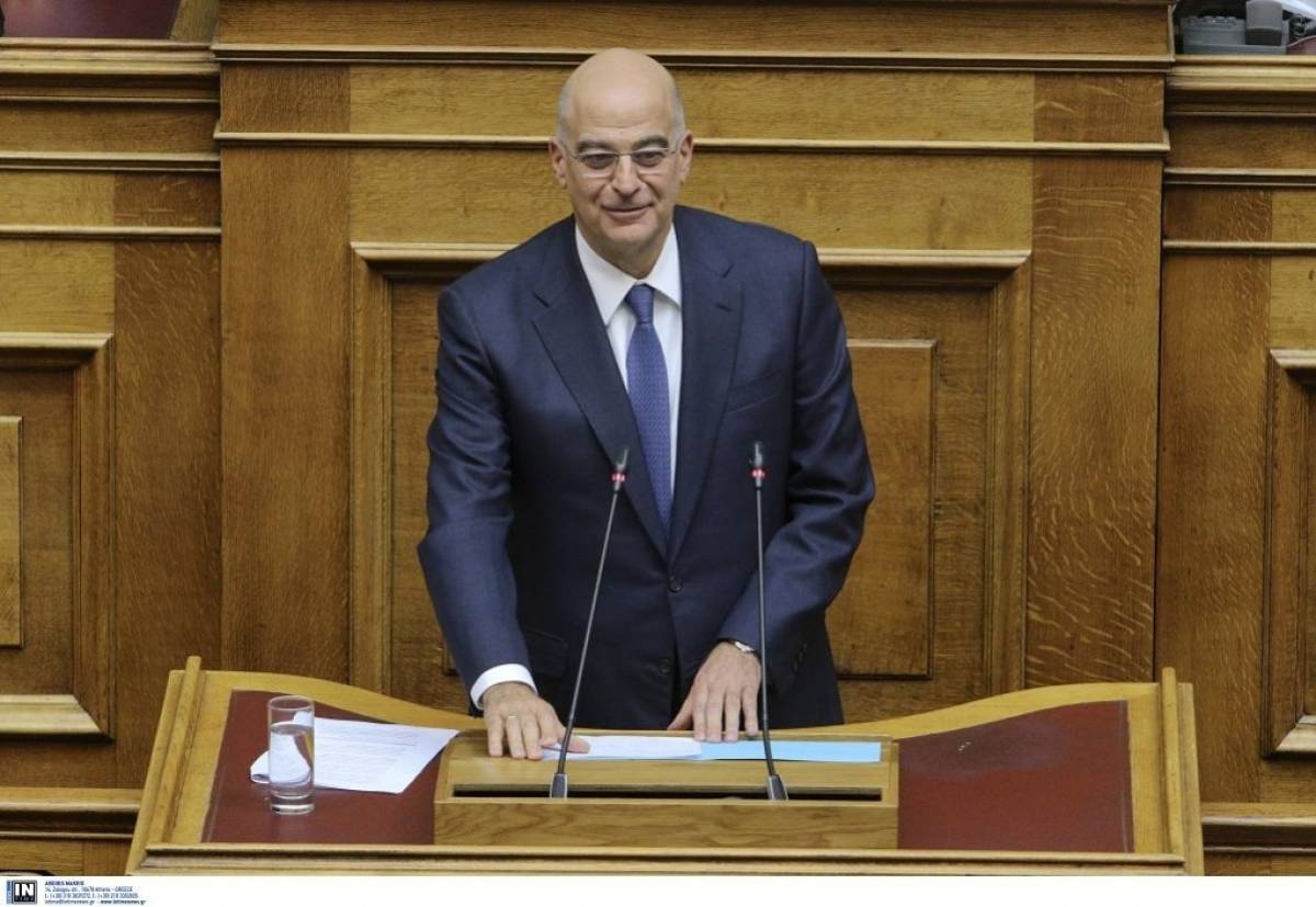 Δένδιας: Θέλουμε άμβλυνση των αρνητικών συνεπειών της Συμφωνίας των Πρεσπών