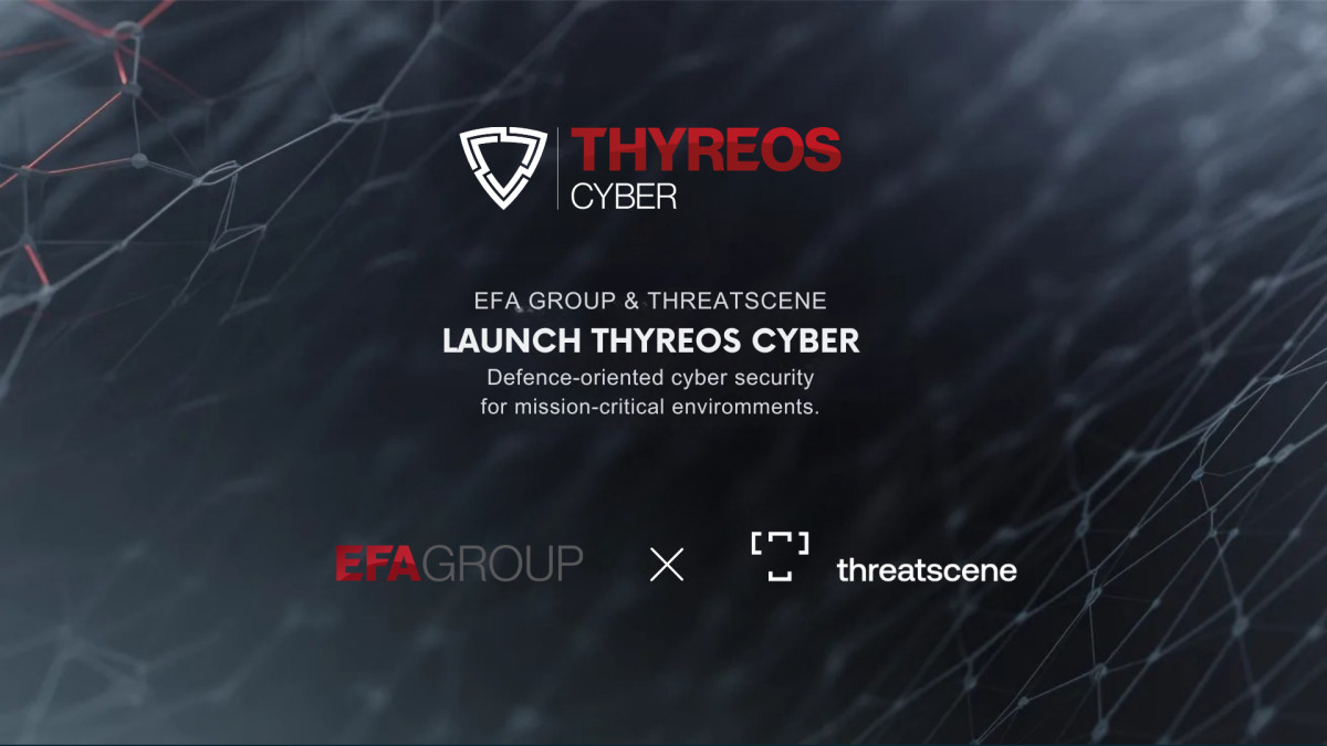 ThreatScene και EFA GROUP ιδρύουν τη THYREOS CYBER - Στρατηγική επένδυση στην αμυντική κυβερνοασφάλεια