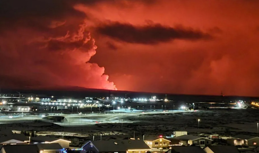 Ισλανδία- Έκρηξη ηφαιστείου: Ατμοσφαιρική ρύπανση απειλεί το Ρέικιαβικ (video)