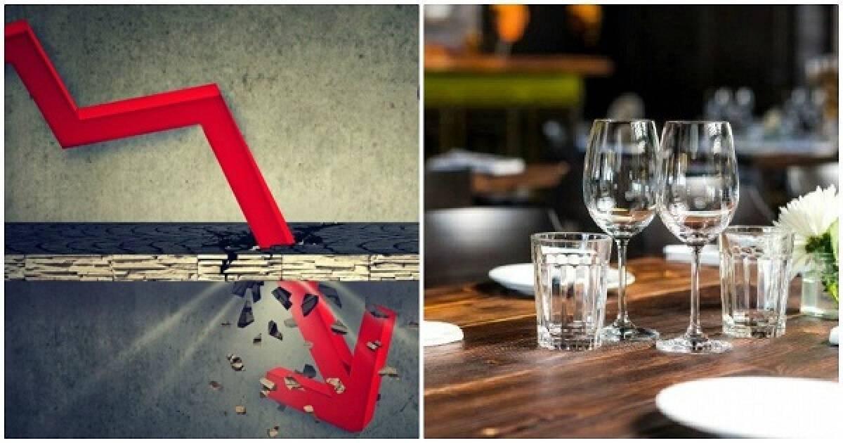 «Βουτιά» του τζίρου στην εστίαση το α’ τρίμηνο του 2021
