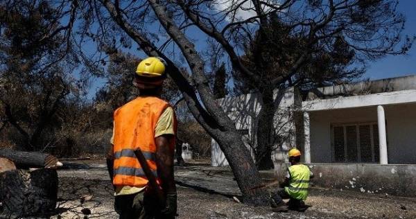 Συνεχίζονται οι μετρήσεις του αέρα στις πυρόπληκτες περιοχές