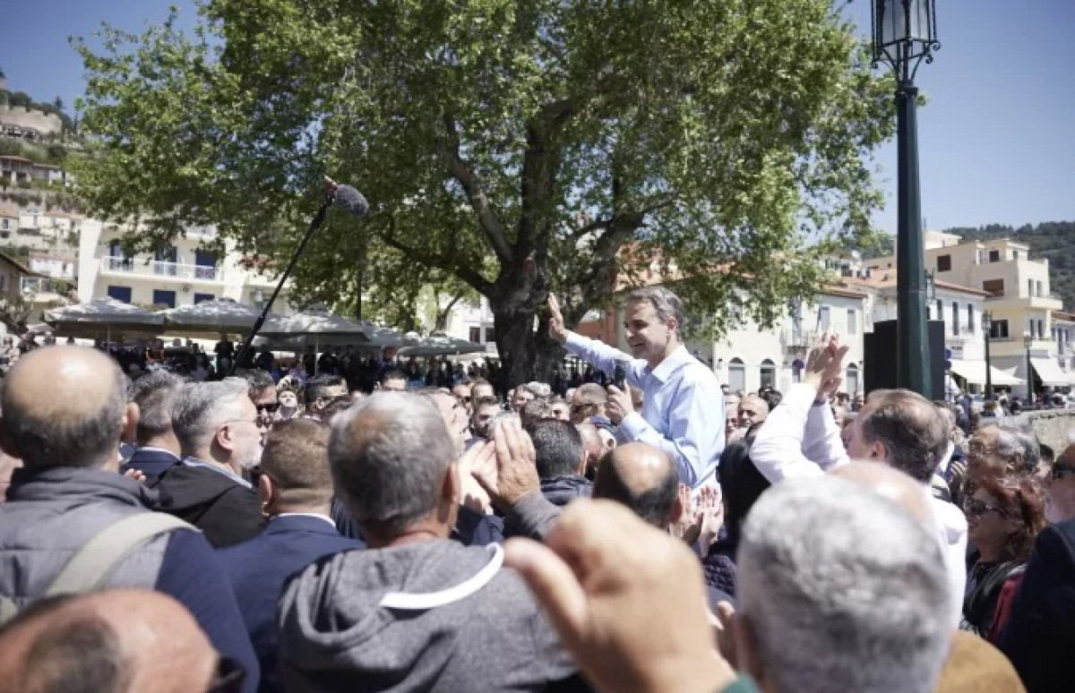 Μητσοτάκης:Καμία αμφιβολία για το ποιος θα κυβερνήσει στις 21 Μαΐου