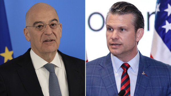 Δένδιας: Επικοινωνία με Χέγκσεθ-Στο επίκεντρο η αμυντική συνεργασία Ελλάδας-ΗΠΑ