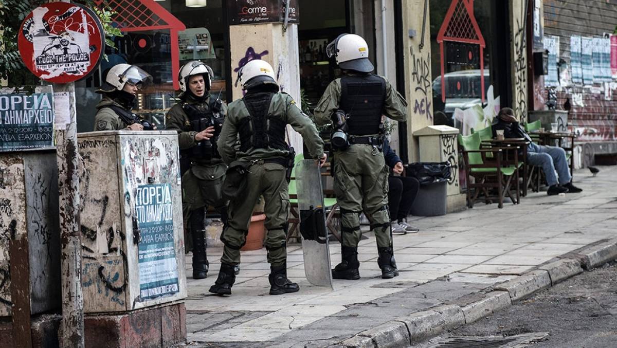 Επτά συλλήψεις για επεισόδια στην περιοχή των Εξαρχείων