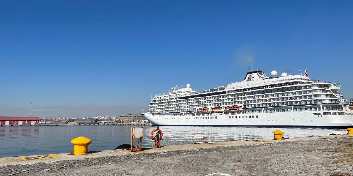 Το πρώτο κρουαζιερόπλοιο για το 2022 στη Θεσσαλονίκη