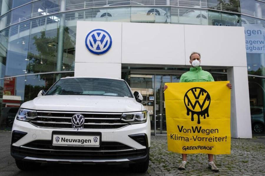 Η Greenpeace Γερμανίας προσέφυγε στη δικαιοσύνη κατά της Volkswagen