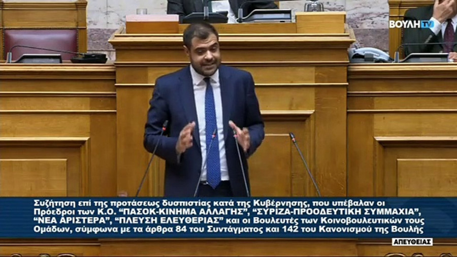 Η καλή πρεμιέρα του Παύλου Μαρινάκη στη Βουλή