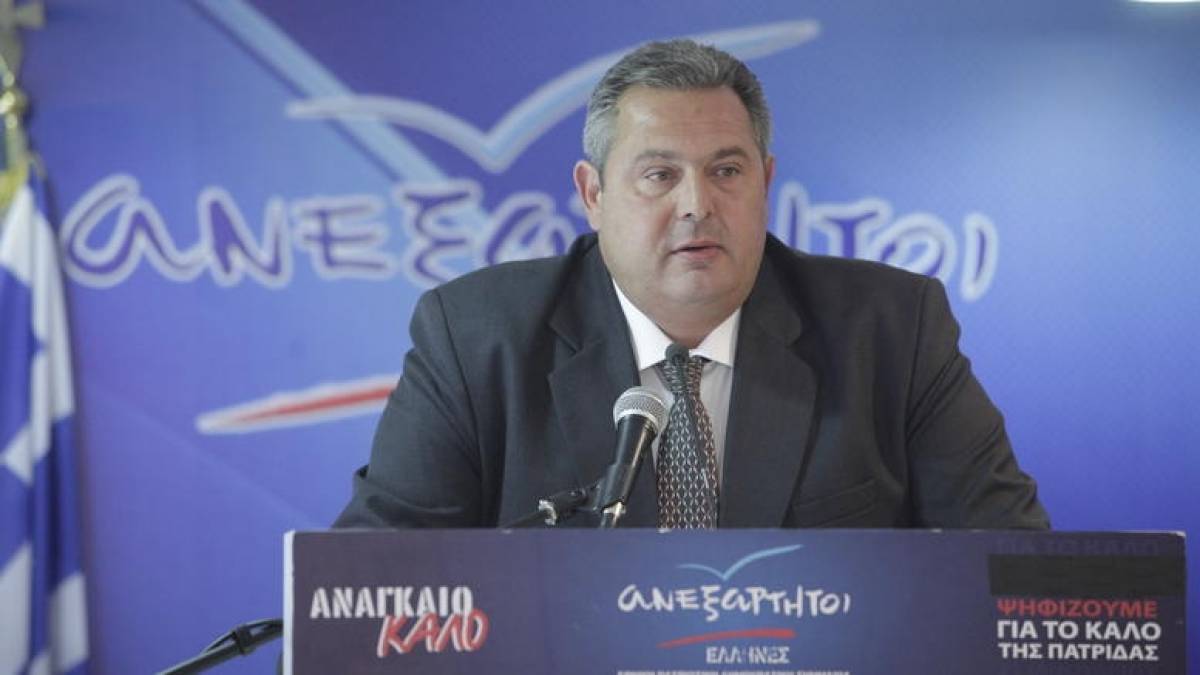 Καμμένος:Ο Τσίπρας είχε προτείνει να μπούμε στο ψηφοδέλτιο του ΣΥΡΙΖΑ