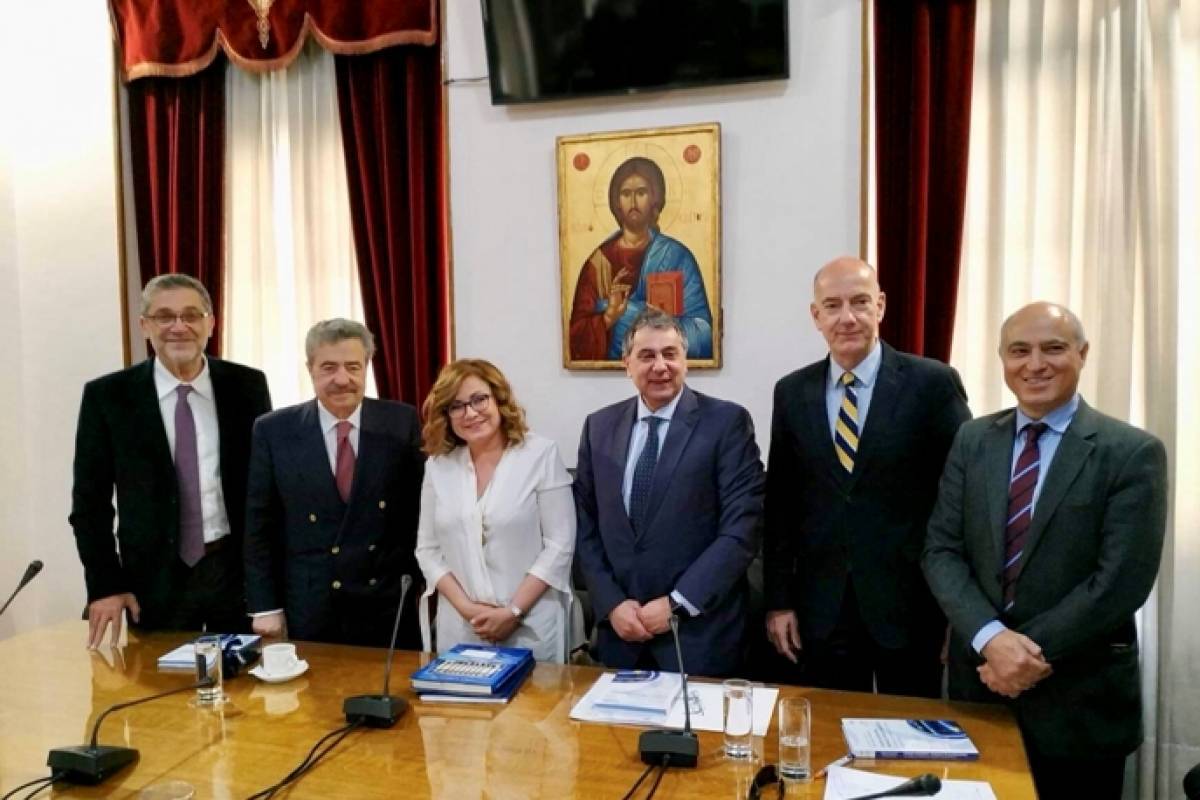 Το ΕΒΕΠ υποδέχθηκε την ευρωβουλευτή Μαρία Σπυράκη