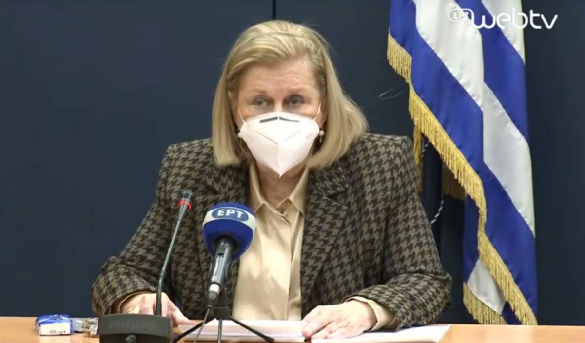 Θεοδωρίδου: Δεν προβλέπεται εμβολιασμός για άτομα κάτω των 18 ετών
