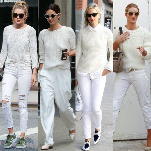 Το λευκό παντελόνι και πώς θα το φορέσετε σωστά