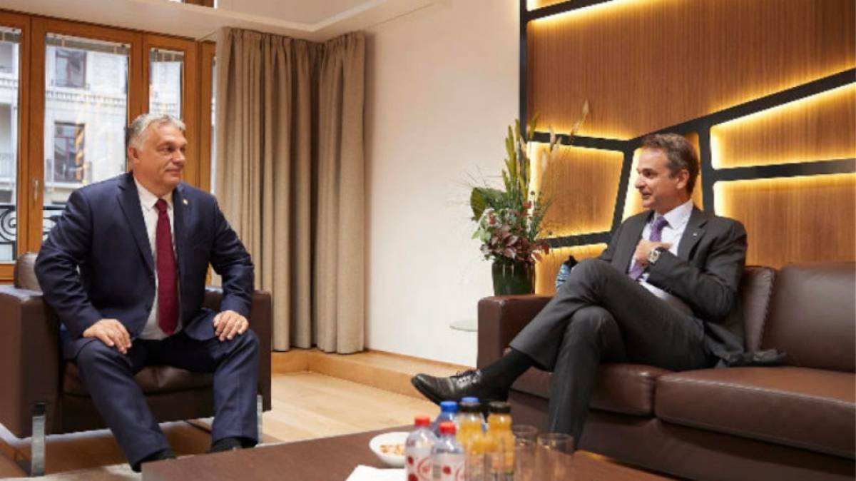 Συνάντηση Μητσοτάκη–Όρμπαν για Τουρκία και Ταμείο Ανάκαμψης