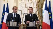 Μακρόν και Τουσκ συζητούν για το μέλλον της ΕΕ