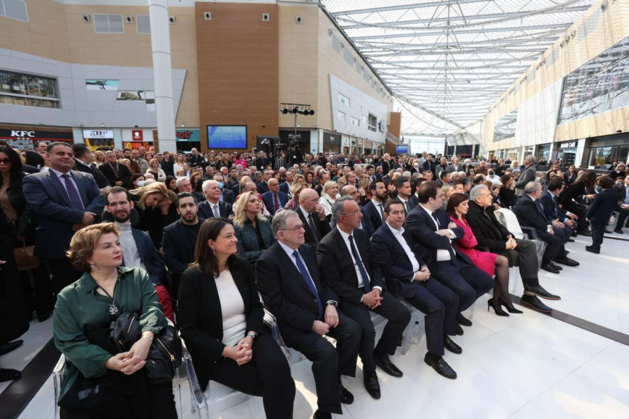 Τι έκανε ο Παπαδήμος στην κοπή πίτας του Άδωνη;