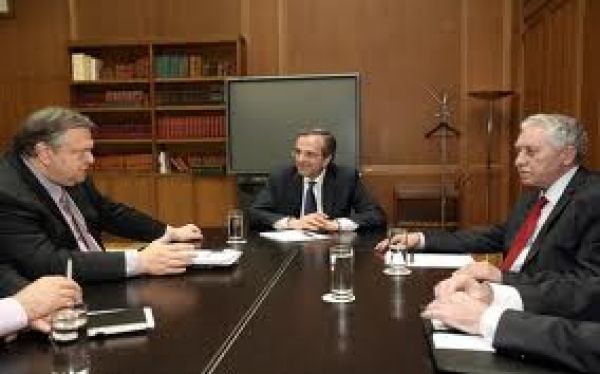 Ιδιωτικοποιήσεις, ανεργία και τρόικα στην ατζέντα της συνάντησης των αρχηγών