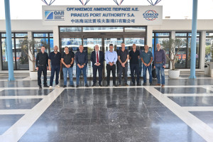 ΟΛΠ Α.Ε.: Επίσκεψη αντιπροσωπείας κορυφαίων οργανισμών λιμένων και ναυπήγησης από το Ισραήλ