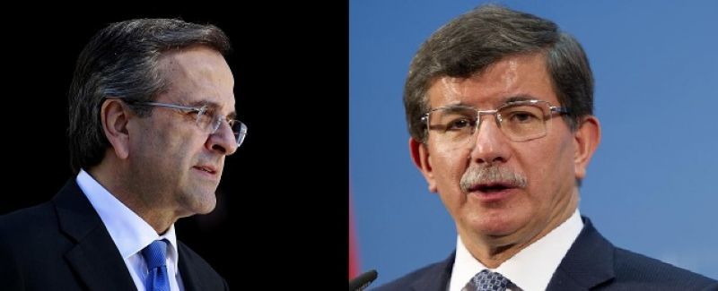 ΑΟΖ και Κύπρος επί τάπητος σε συνάντηση Σαμαρά - Νταβούτογλου στις 5/12