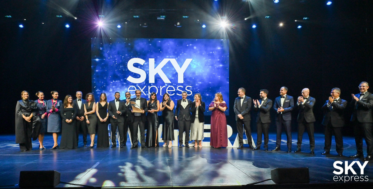 SKY Express: «Αεροπορική Εταιρεία της Χρονιάς» στην Ευρώπη