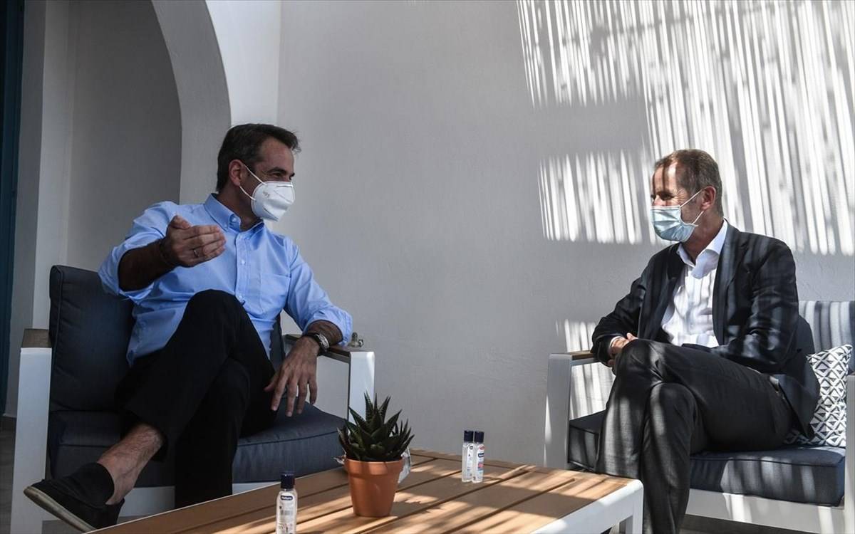 Αστυπάλαια: Ο διάλογος Μητσοτάκης με τον CEO του ομίλου Volkswagen