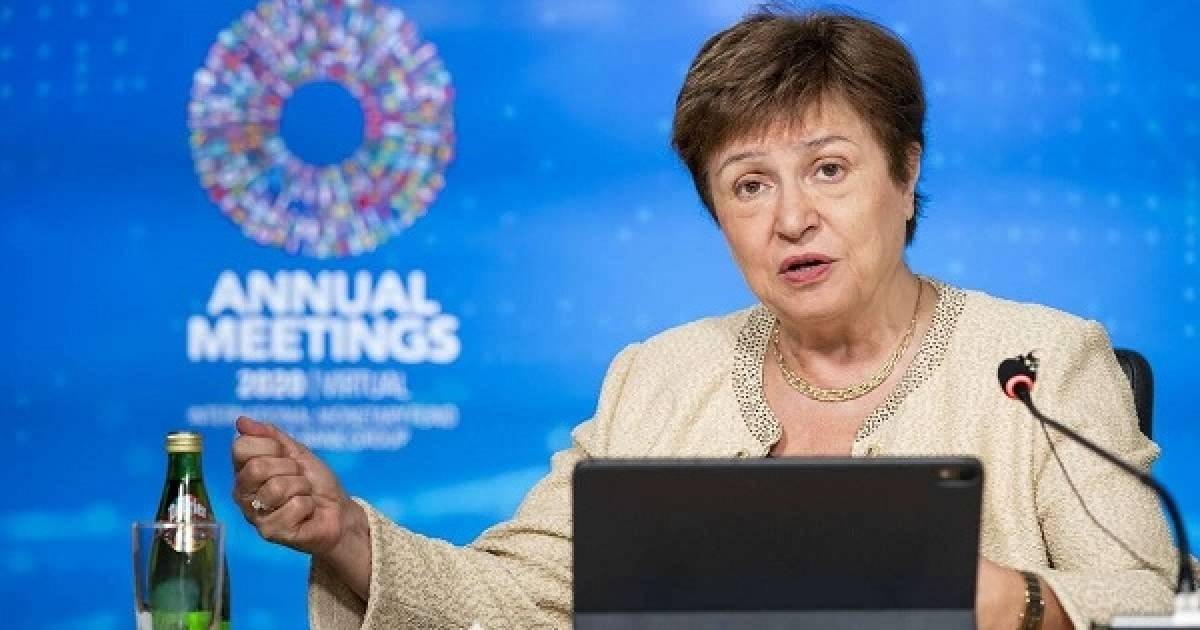 Γκεοργκίεβα: Είμαστε αντιμέτωποι με δύο τεράστιες αποστολές