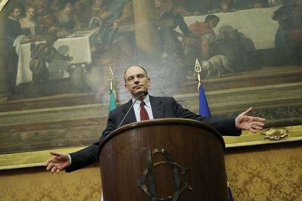 Ιταλία: «Όχι» στην ψήφο εμπιστοσύνης προς Λέτα από το κόμμα του Μπερλουσκόνι