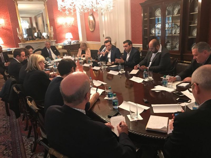 Ποιους Αμερικανούς επενδυτές και επιχειρηματίες συνάντησε ο Αλέξης Τσίπρας