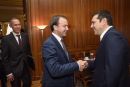 Συνάντηση Τσίπρα με αναπληρωτή πρωθυπουργό της ρωσικής ομοσπονδίας