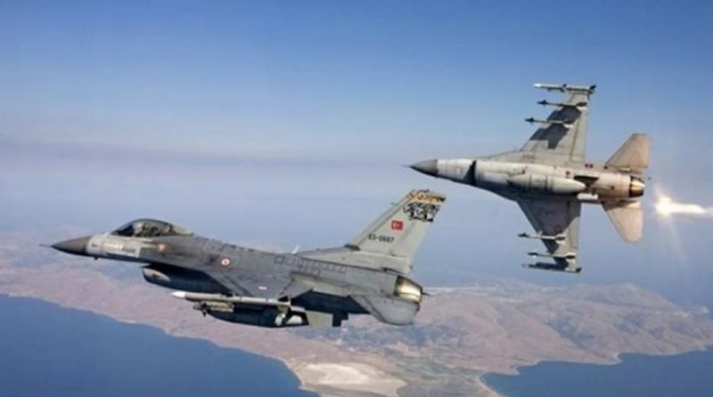 Τέσσερις παραβιάσεις του εθνικού εναέριου χώρου από τουρκικά μαχητικά