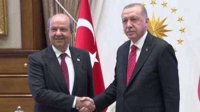 Κατεχόμενα: Συγχαρητήρια Ερντογάν στον Τατάρ για την εκλογή του