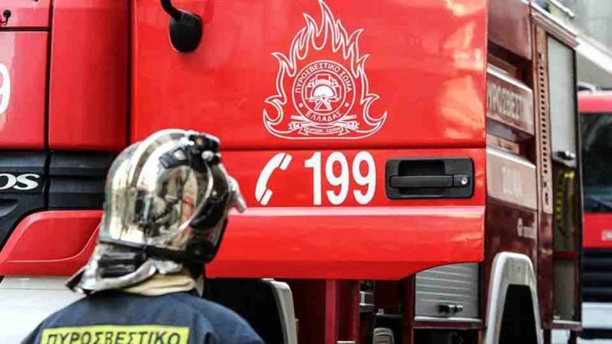 Πυρκαγιά στην Αμφιλοχία