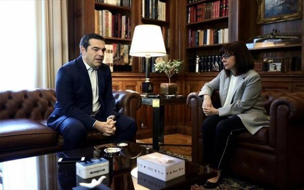 Συνάντηση Σακελλαροπούλου-Τσίπρα: Η χώρα βρίσκεται μπροστά σε μία σημαντική πρόκληση