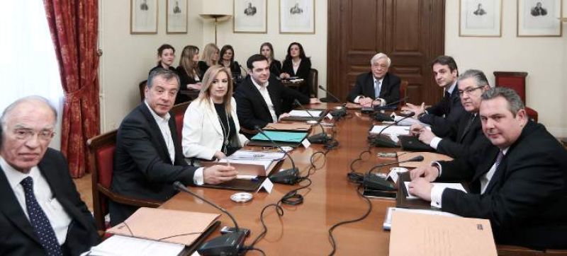 Σύσκεψη Πολιτικών Αρχηγών: Το σημείωμα του Πρωθυπουργού