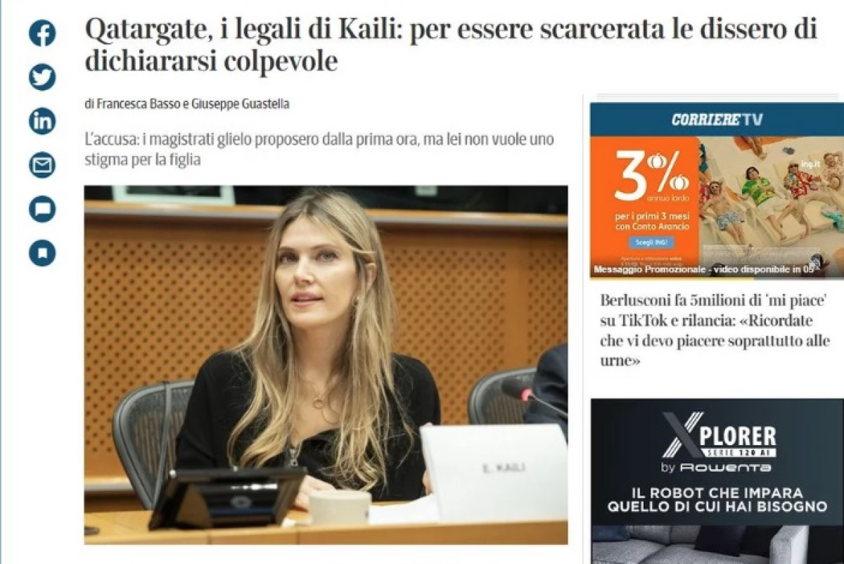 Δημητρακόπουλος: Οι δικαστές πρότειναν στην Καϊλή να ομολογήσει για ν’αποφυλακιστεί