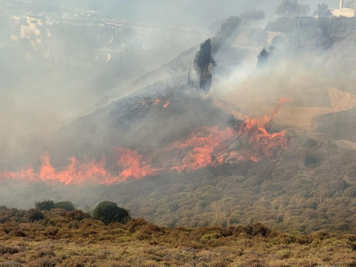 Υπό έλεγχο η πυρκαγιά στην Κω- Ήχησε το 112