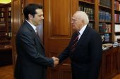 Στο Προεδρικό Μέγαρο ο Αλέξης Τσίπρας