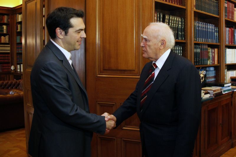 Στο Προεδρικό Μέγαρο ο Αλέξης Τσίπρας