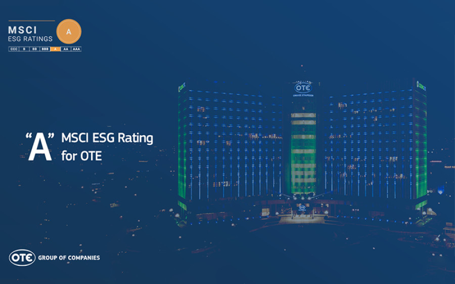 Αναβάθμισε σε «Α» την αξιολόγηση ESG του ΟΤΕ η MSCI
