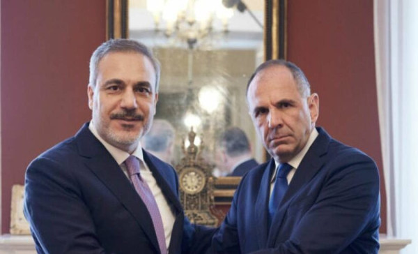 Γεραπετρίτης σε συνάντηση με Φιντάν: «Οι μονομερείς ενέργειες δεν παράγουν έννομα αποτελέσματα»