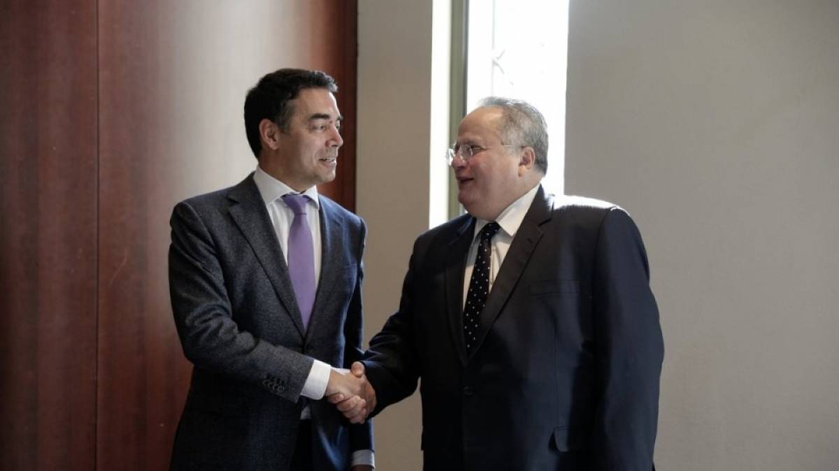 Σκοπιανό: Συνεχίζεται στη Νέα Υόρκη η διαπραγμάτευση Κοτζιά-Ντιμιτρόφ