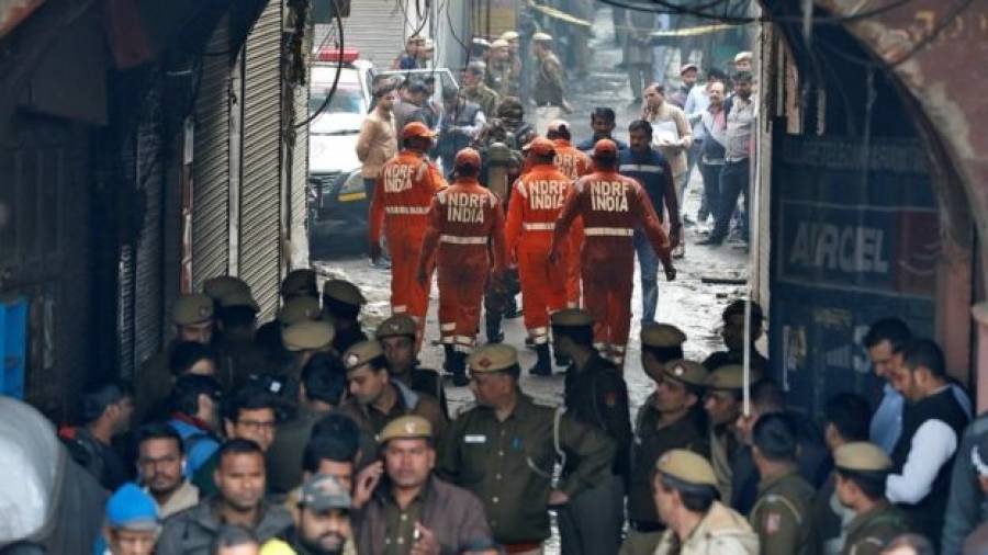 Ινδία: Τουλάχιστον 43 νεκροί από πυρκαγιά σε εργοστάσιο