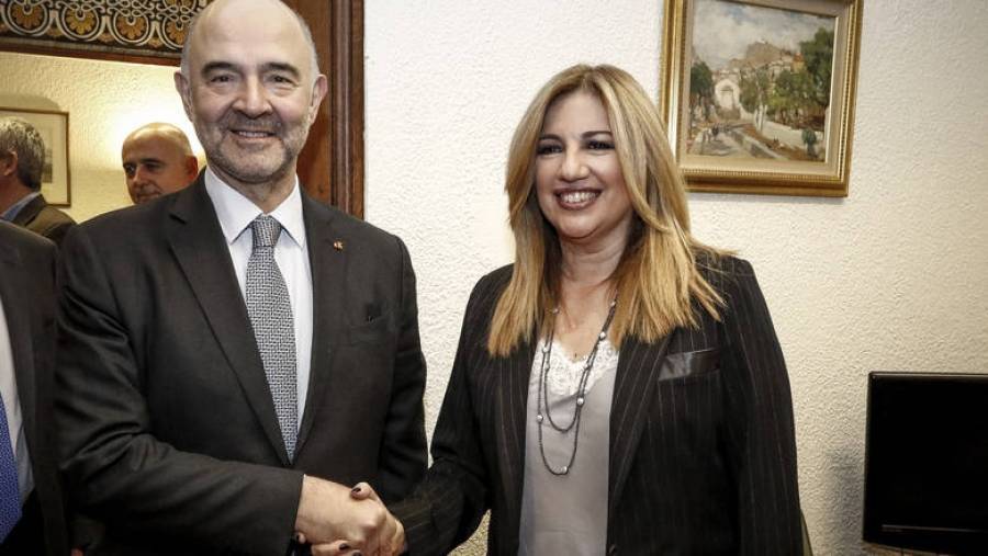 Γεννηματά: Ο Μοσκοβισί φεύγει, εμείς μένουμε με θηλιά στο λαιμό
